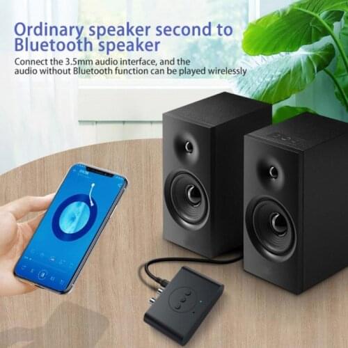 BT Version 5.0 NFC Bluetooth-compatible Music Receiver Car Bluetooth-compatible Hands-free Support U Disk Music Playback B21