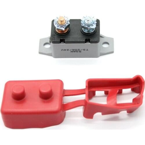 DC12-24V 20A/30A/40A/50A Waterproof Car Circuit Breaker Manual reset Overload protector for Car RV Boat Caravan Yacht Truck