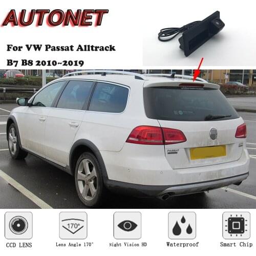 AUTONET CAR Trunk Handle Camera For Volkswagen VW Passat Alltrack B7 B8 2010~2019 Night Visioin Backup Rear View camera