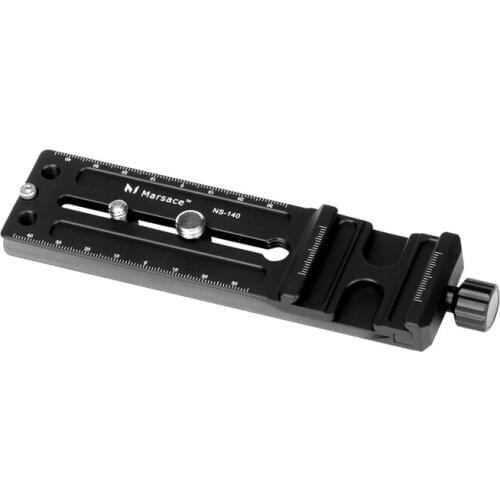 Marsace NS-140 Arca-swiss Standard Universal Camera quick release Mount Plate Support Holder for Ball Head