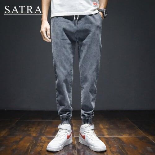 SATRA 2021 New Arrival High Quality Classic Jeans Men,Mens Straight Jeans ,Casual Loose Jeans Men