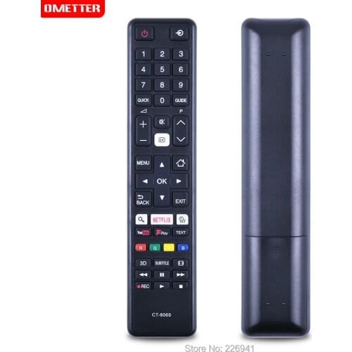 CT-8069 use for toshib a remote control remoto controller 43L3653DB 49U6663DB 65U6663DB Remote Controller
