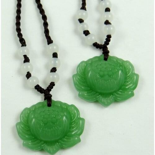 Natural Quartz crystal Turquoises tiger eye lotus pendant for diy Jewelry making necklace Accessories