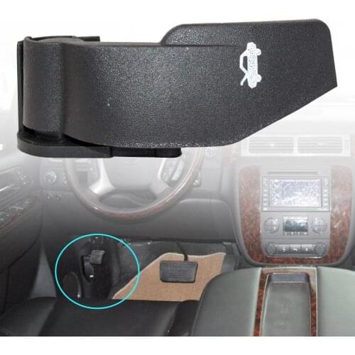 Hood Release Pull Handle Reliable ABS Modified Part 20968782 for Chevrolet GMC Truck SUV 08-14