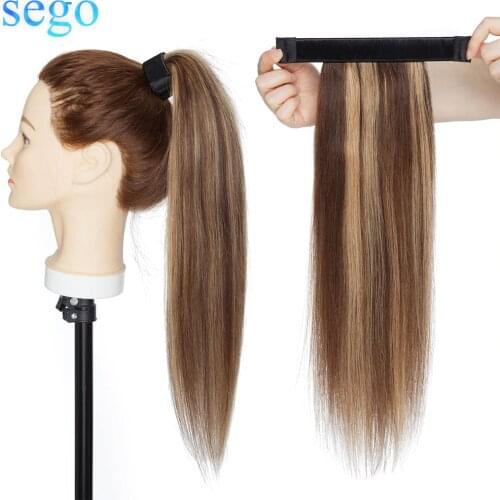 Sego Human Hair False Tails