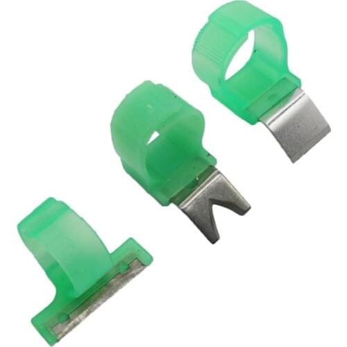 V Type T Type Flat Picking Shear Ring Tomato Cucumber Grape Fruit Cutting Scissors Rings Picking Tools 2 Pcs