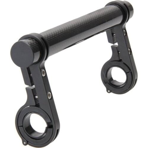 Bike Handlebar Extended Bracket Extension Frame Carbon Tube Double Cycling Extension Frame