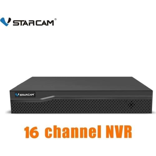 VStarcam 9CH/16CH Onvif NVR Wifi Network Video Recorder Recognition HDMI-compatible Video Audio Output Interface Cloud Storage