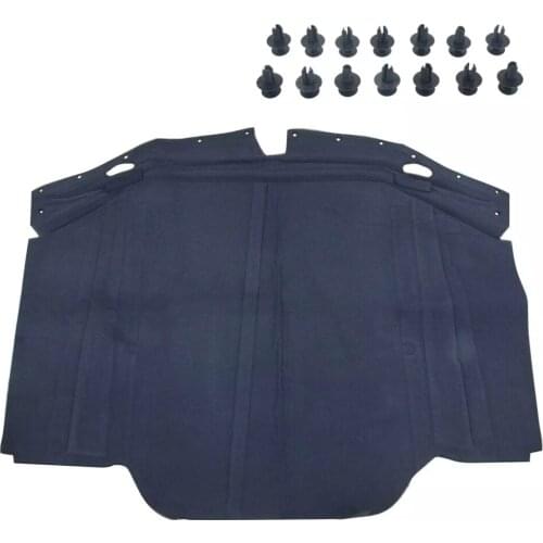 Car Hood Engine Sound Insulation Pad Soundproof Cotton Cover Heat Insulation Mat For Mercedes-Benz 300SL 500SL 600SL R129 SL320