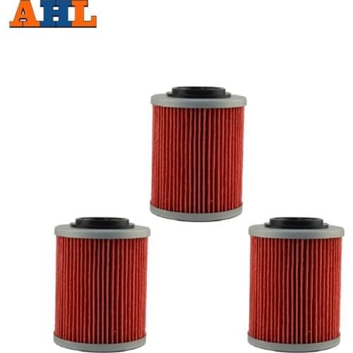 AHL 3pcs High Performance Powersports Cartridge 152 Oil Filter For Aprilia For Bomdardier For Can-Am