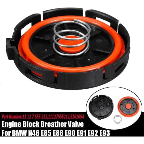 Car Accessories Engine Block Breather Vacuum Control Valve11127555212 For BMW N46 E81 E82 E84 E85 E87 E88 E90 E91 E92 E93