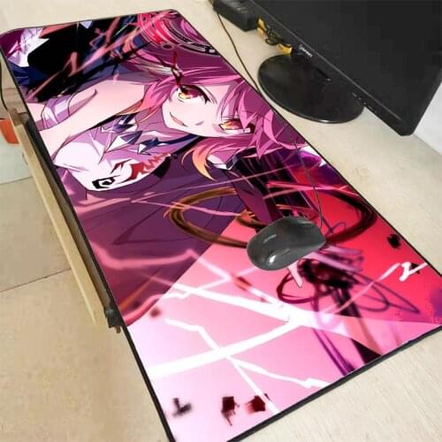 Large No Game No Life Zero Anime Mouse Pad Computer Mousepad Anti-slip Natural Rubber with Locking Edge Gamer Mouse Mat