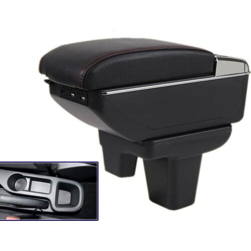 For MorrisGaragesMG3 mg3 armrest box central Store content box cup holder ashtray interior + 7USB 2017-2018