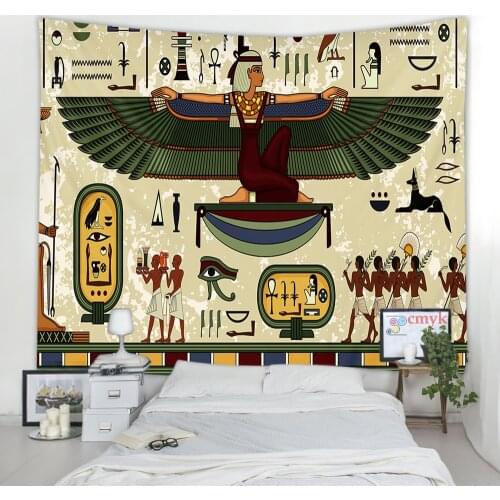 Ancient Egyptian Egypt Tapestry Wall Hanging Home Dorm Decor Bedspread Throw Art Home Decor