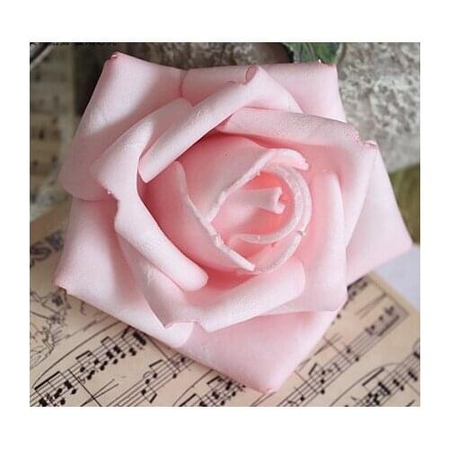 Artificial Flowers The simulation 6~7cm foam flower Roses Wedding bouquet material shooting props