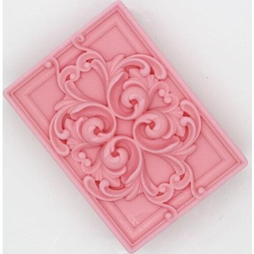 China stype series window pattern soap block mould cake decorative mould