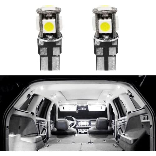 2pcs Canbus T10 W5W 3014 30SMD Car LED Light Lamp Bulb Interior For VW Scirocco Passat b6 b7 Jetta Golf 5 6 7 MK5 CC