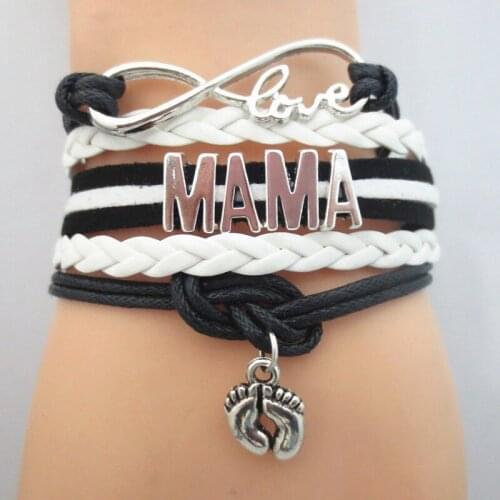 Fashion mama bracelets charm love man and woman bracelet mama bracelets mama gift