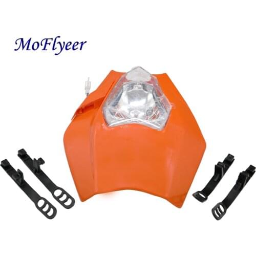 MoFlyeer 4 Colors Motorcycle Dirt Bike Motocross Universal Headlight Fairing For KTM SX EXC