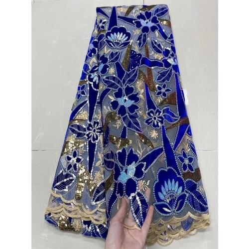 2018 Latest African Velvet Lace Fabric Green wine, red Evening Party Dresses Material Indian Tissu Black Mesh Tulle Net Laces