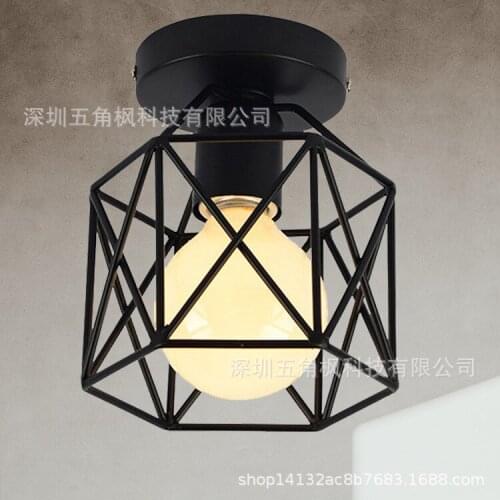 Nordic ceiling chandelier k9 crystal ceiling lights balcony porch restaurant home decoration ceiling lights