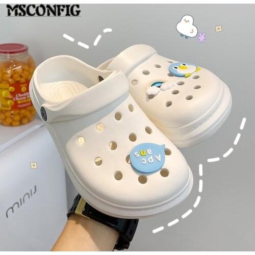 Cute Printed Soft-soled Nurse Shoes, Flat-soled Operating Room Surgical Shoes, Waterproof and Breathable Household Slippers