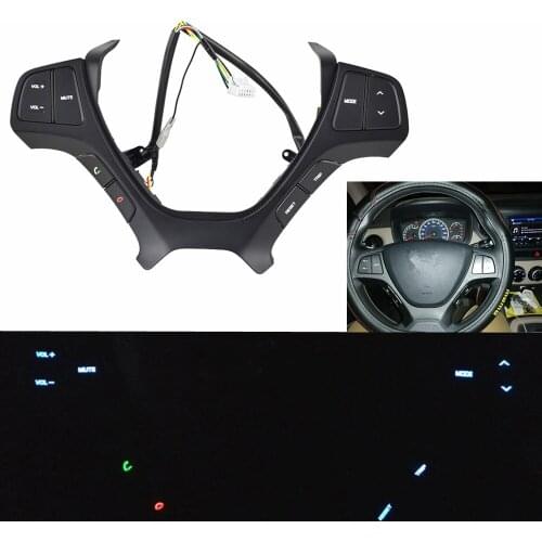 High Quality Multifunctional Steering Wheel Audio Control Button 93490-1W110 For Hyundai i10 2014 2015 2016 2017
