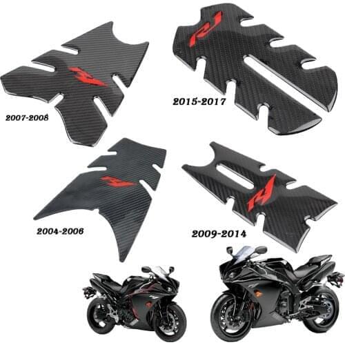 3D Motorcycle Front Gas Fuel Tank Cover Protector Tank Pad Case for Yamaha YZF-R1 R1 2015 2016 2017