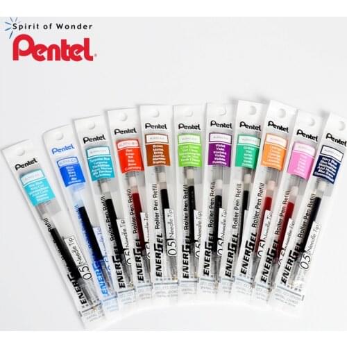 1pcs Pentel Energel Neutral Refill Press LRN5 Refill 0.5 Suitable for BLN75 Smooth and Quick-drying Student Exam Stationery