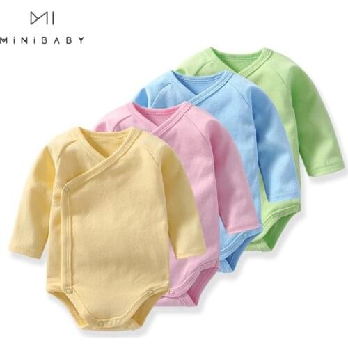 5 colours girls baby clothing cotton baby boy clothes long sleeve infant bodysuits newborn Body Girl Bodysuit kids costume