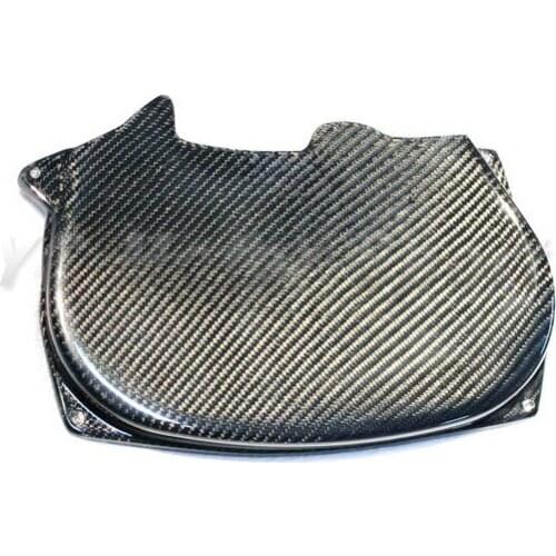 Car Accessories Carbon Fiber Cam Gear Belt Cover Fit For 1996-2005 EVO 4 5 6 7 8 4G63 CT9A Engine Cam Cover