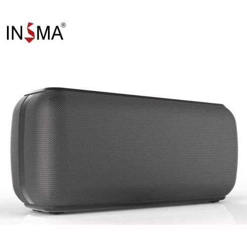 INSMA S600 60W Wireless Bluetooth 5.0 Speaker IPX5 Waterproof TWS 24H Playing Time Voice Assistant Extra Bass Subwoofer Speaker