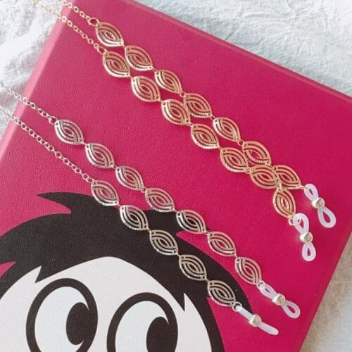 New Fashion Metal Sunglasses Chains Lanyard Strap Necklace Retro Eyeglass Reading Glasses Chain Cord Eyewear Spectacles Holder