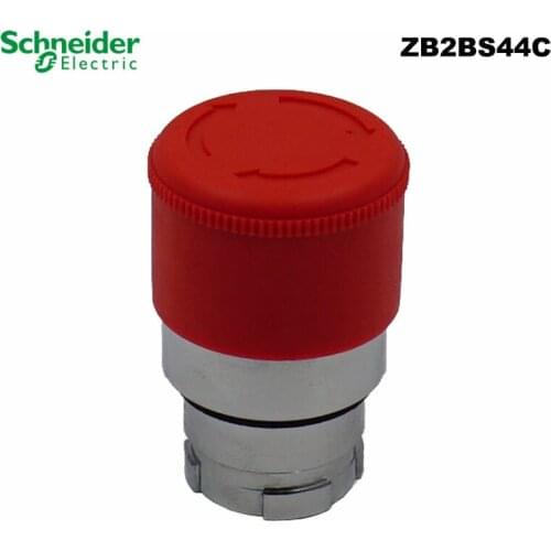 Schneider Electric ZB2BS44C red emergency stop button head ZB2-BS44C XB2B series metal emergency stop button head