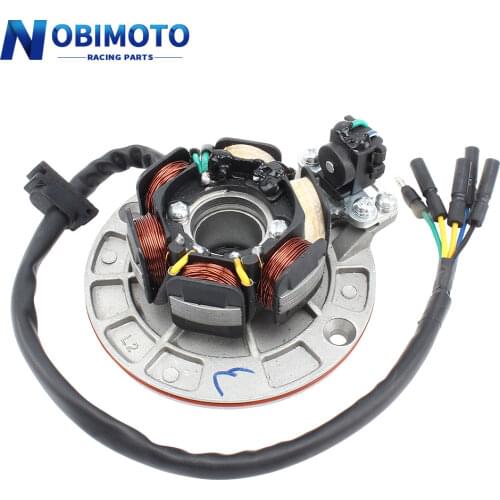 Off Road Magnet Motor Stator Coils High Performance Rare-earth Magneto Stator Coils For Yinxiang 150cc-160cc Engines CQ-135-1
