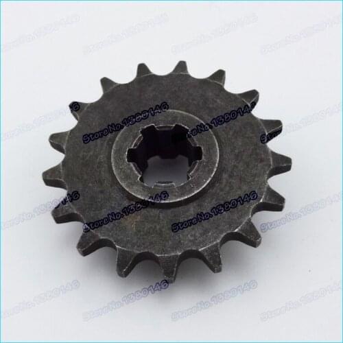 Engine Gearbox 2 strokeT8F 17T front sprocket 14 tooth pinion of clutch gear box for 47cc 49cc mini baby crosser moto dirt bike