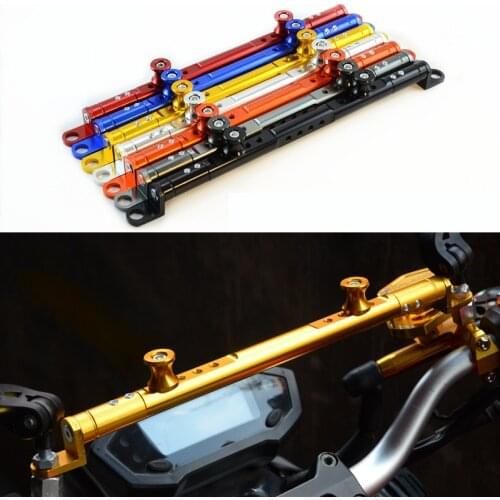 Motorcycle Handlebars Expansion Bracket Stabilizer Bar GPS Mobile Phone Bracket Fixing Rod for PCX Drz400 Yamaha Mt07 Bj300 Z900