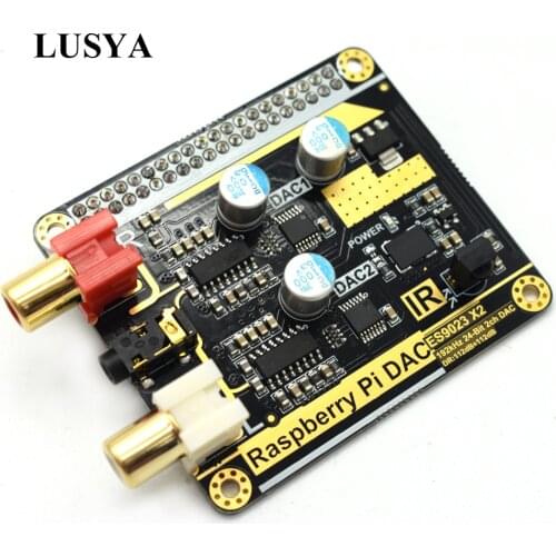 Lusya Volumio Mode Raspberry Pi DAC Raspberry Pi 3B+ HIFI Dual Decoding DAC I2S B3-003