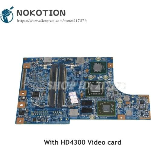 NOKOTION JM51 DIS MB 48.4CR05.021 For Acer aspire 4810T Laptop Motherboard HD4300 DDR3 with Processor onboard