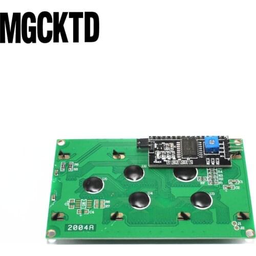 LCD module Blue screen IIC/I2C 2004 5V LCD blue screen provides library files