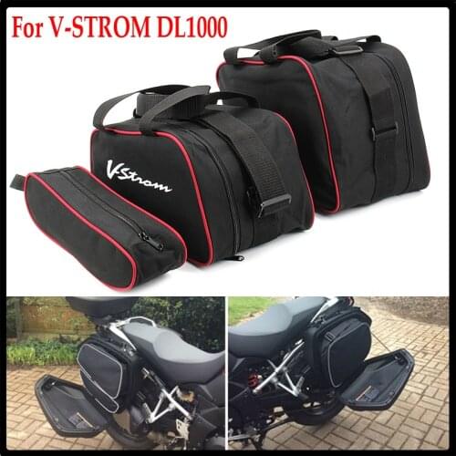 Motorcycle Bags Saddlebag Luggage Bags Travel Knight Rider For SUZUKI V-STROM 1000 VSTROM 650 DL1000 DL650 DL1050 / XT 2014-2020