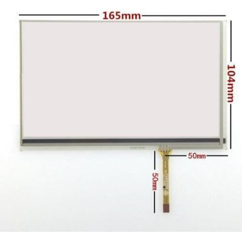 7 Inch Touch Screen for AT070TN83 V.1 vehicle DVD navigation touch screen 165*104 165mm*104mm