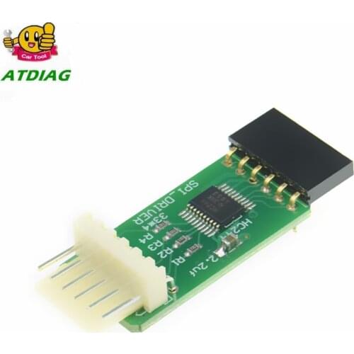 New ICSP enhancement module SPI DRIVER, SPI flash in Circuit Programming adapter for Minipro TL866II PLUS TL866A USB programmer
