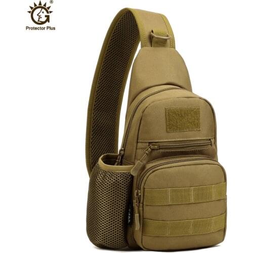 Tactics Bag Molle Single Shoulder Bag Chest Pack Military Bag Camouflage Army Bags Campe Equipment F39