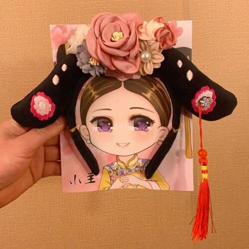 Traditional Tiara Chinese Style Kid Headdress Princess Hairpin Royal Crown Performance Prop