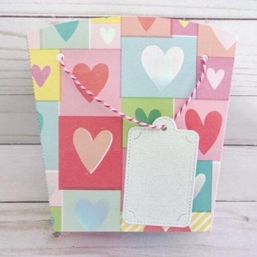 Cutting Dies Shopping Bag Scrapbook Cardmaking DIY Paper Craft Metal Stencil