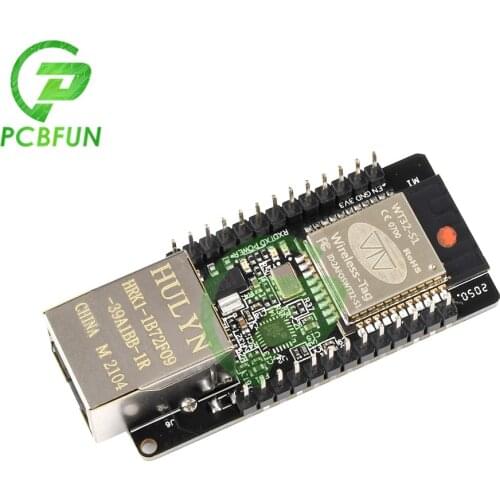 WT32-ETH01 Embedded Serial Port Networking Ethernet Bluetooth WIFI Combo Gateway Module MCU ESP32 Wireless Module Board