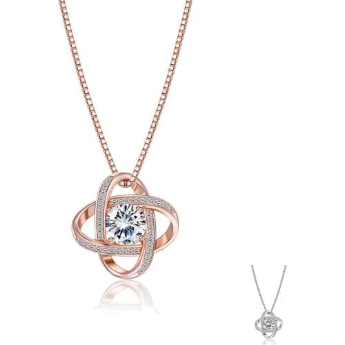 ZEMIOR 925 Sterling Silver Chokers Necklaces For Women Shining Large CZ Geometric Ball Surround Pendant Necklace Jewelry Gift