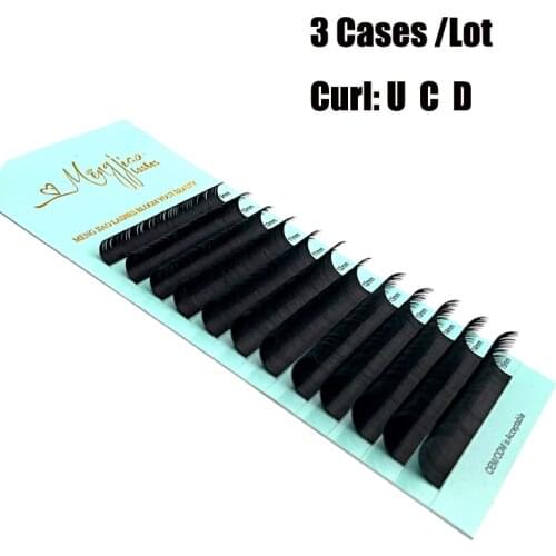 0.03 Eyelash Extension MIx length eyelashes for building Natural Long eye lashes natural lashes U d c Curl Wholesale price