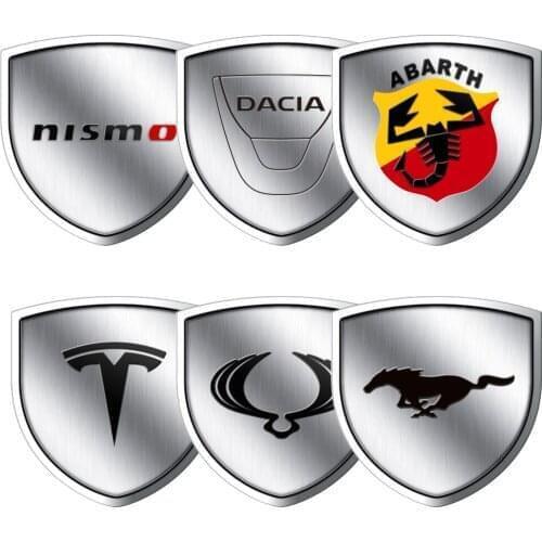 1X Steering Wheel/ Front Trunk / Rear Trunk Logo Sticker Car Logo Cover 3D METAL Sticker For Tesla Model 3/Y 2021 BMW M